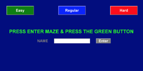 LazerMaze TouchScreen